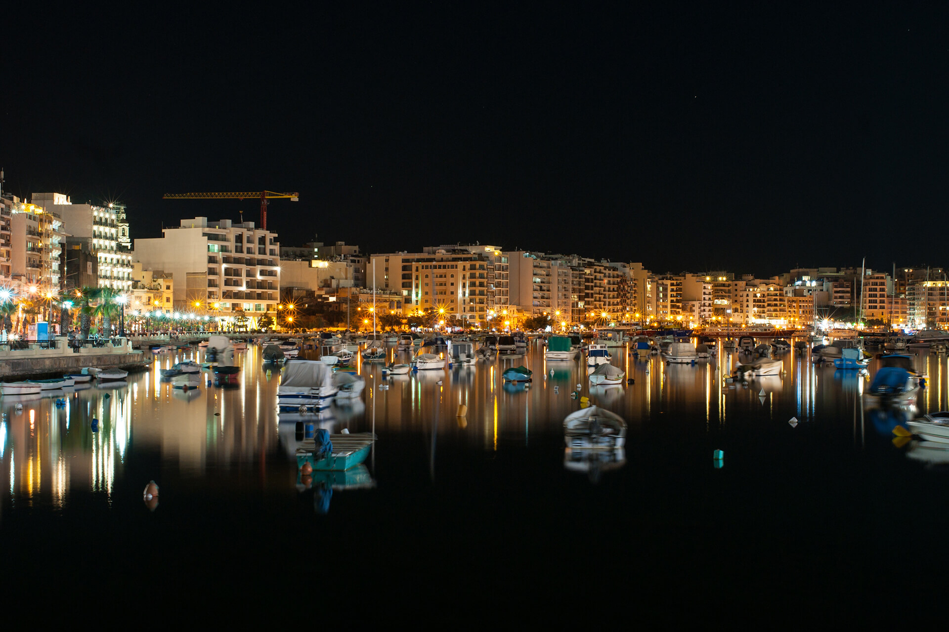 Malta at night